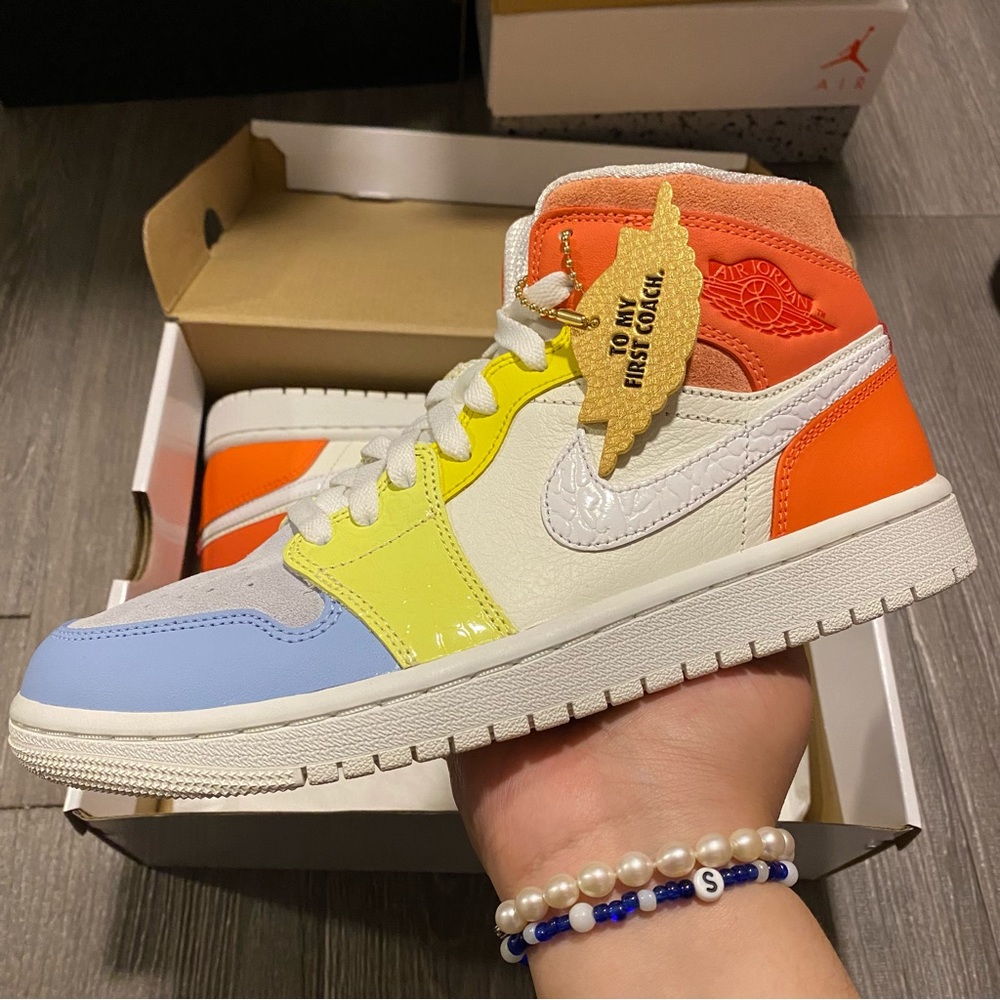 Jordan 1 Mid To My First Coach